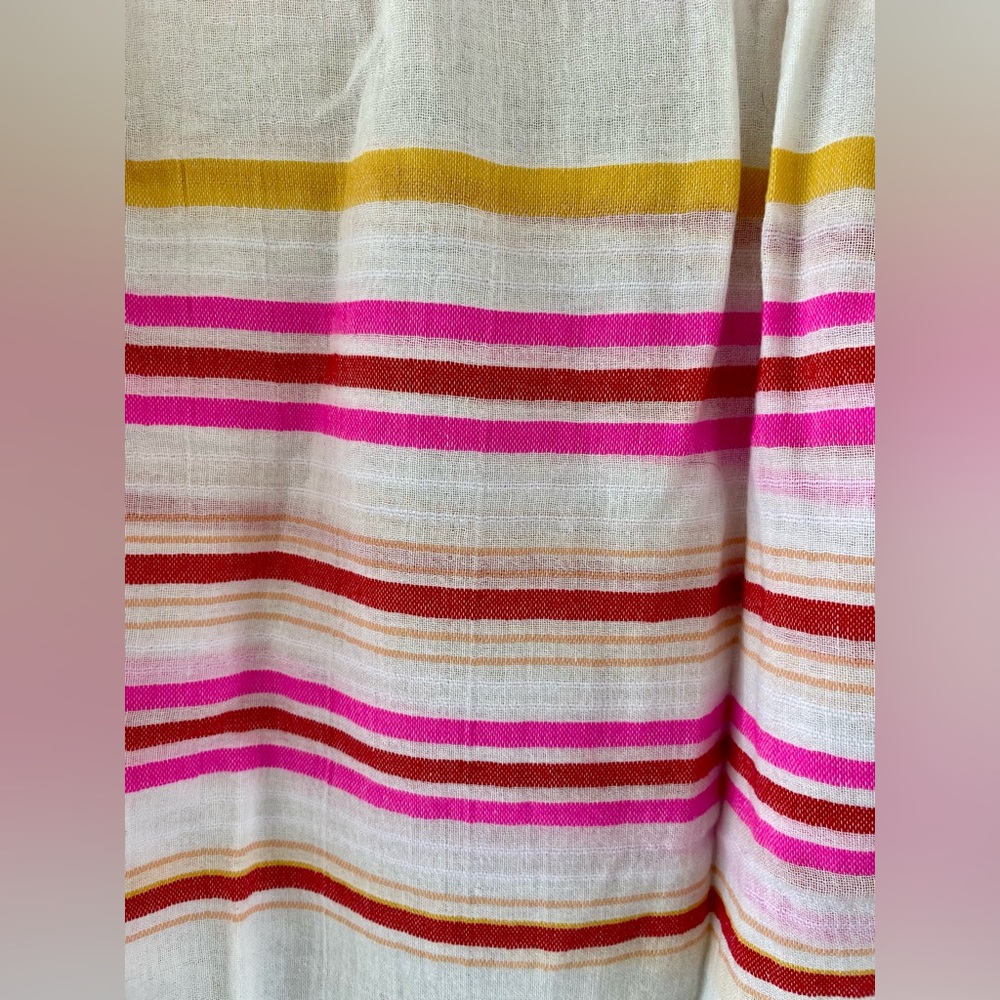 Colorful Striped Spring Scarf - Picture 6 of 6